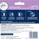 Glade PlugIns Refills Air Freshener, Scented and Essential Oils for Home and Bathroom, Lavender & Vanilla, 3.35 Fl Oz, 5 Count