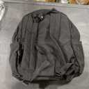 Square Backpack - Wild Fable™ Black: College Bookbag, Fits 16" Laptop, Lightweight Woven Design