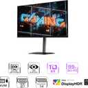 GIGABYTE - MO32U24 US - 31.5" QD-OLED Gaming Monitor - UHD 3840x2160-240Hz - 0.03ms - AMD FreeSync Premium Pro, NVIDIA G-SYNC Compatible - Type-C KVM - HDMI 2.1, DP - Height/Tilt/Swivel/Pivot