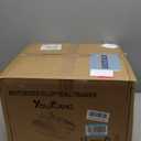 Under Desk Elliptical Machine with Smart Safety Stop Ellipse Leg Exerciser - Electric & 12dB Seated Elliptical for Seniors Pedal Exerciser 12-Level Auto/Manual Modes with Remote for Home Office Rehab