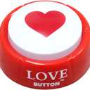 Talkie Toys Products Love Button - Talking Button Plays 10 Love Sayings