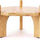 Drink Dispenser,Beverage Dispenser And Water Dispenser Stand. Fit Max 9.3 Inch Diameter - Natural Bamboo Wood