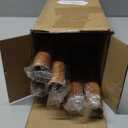 Wood Curtain Rods for Windows 66 to 120 Inch, Boho Vintage Decorative 1 Inch Diameter Long Wooden Curtain Rod, Adjustable Heavy Duty Rustic Farmhouse Drapery Pole with Wood Grain Finials