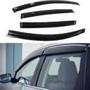 Rain Guards Side Window Visor Vent Outside Mount, Fits for Honda CRV CR-V 2012 2013 2014 2015 2016 Easy Installation4PCS