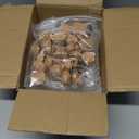 BENECREAT 30 Pack 20ml Glass Jars Bottles, Glass Display Cloche Dome Decoration Bottles 1.95x1.2" with Cork Stoppers for Party Favors, Arts Projects, Home Decoration