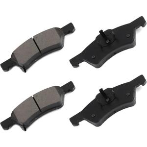 cciyu D857 Ceramic Front Disc Brake Pad Set Fit For 2001-2007 For Chrysler Town & Country,2003 For Chrysler Voyager,2001-2007 For Dodge Caravan,2001-2007 For Dodge Grand Caravan,4pcs