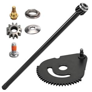 938-05078 Steering Shaft 5/8 and 617-04094 Sector Gear for MTD Troy Bilt Mowers 941-04124 Hex Flange Bearing 61704094 948-0389 76-057 738P07154,738-05078
