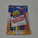 Crayola Erasable Poster Markers, Poster Board Markers, Cool School Supplies, 6ct