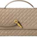 Clutch Purses for Women Suede Clutch Handbag Trendy Evening Shoulder Bags Ladies Crossbody Bag Satchels Grey