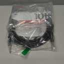 Fender Professional Series Instrument Cable, Guitar Cable 10 ft, Guitar Accessories, Stage Ready with Anti-Kinking Design, Black