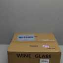 Stemless Wine Glasses Set of 12, 15 Ounce Smooth Rim Standard Wine Glass Tumbler for Red, White Wine, Dishwasher Safe