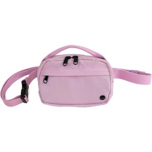 YunZh Waist Pack For Women, Waterproof Lightweight Classic Casual Style Shoulder bag Purse Fanny pack (Purple)