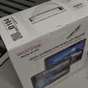 WONNIE 10.5" Two Car DVD Players Portable Dual Screen Headrest Video Player, Play a Same or Two Different Movies with 5-Hour Rechargeable Battery,2 AC Adapters,2 Mounting Brackets,Support USB/SD Card