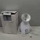 Pure Daily Care NanoSteamer Large 3-in-1 Nano Ionic Facial Steamer with Precise Temp Control - Humidifier - Unclogs Pores - Blackheads - Spa Quality - Bonus 5 Piece Stainless Steel Skin Kit (Silver)