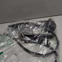 Dual Shower Head with Handheld for Couples: High Pressure Double Shower Heads for Two People - Adjustable Two Showerhead System with 3 Flow Settings Fits 2 Person Bathroom (Black)