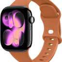 7 x STG Sport Silicone Bands Compatible with Apple Watch Band Ultra 3/2/1 49mm, Series 11/10 46/42mm, 9/8/7 45/41mm, SE 6/5/4 44/40mm, 3/2/1 42/38mm S/M M/L for Women Men