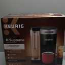 Keurig K-Supreme Single Serve K-Cup Pod Coffee Maker, MultiStream Technology, 4 Brew Sizes, 66oz Dual-Position Removable Reservoir, Black