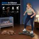 RYGEO Balance Board with Resistance Bands, Versatile Rocking Stepper, Wobble Board Featuring LCD Monitor, 331 lbs High-Capacity Ski Twister Trainer for Full Body Exercise at Home
