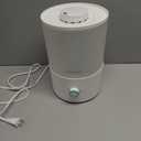 FOHERE Humidifiers for Bedroom, 3.2L Top Fill Cool Mist Ultrasonic Humidifier for Baby Rooms and Plants, 2-in-1 Essential Oil Diffuser with 7-Color Light and Auto Shut-Off, BPA-Free, Quiet, White