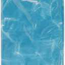 5 x Creative Converting 329657 Plain Water Print Plastic Tablecloth, 108" x 54"