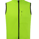 Men's Thermal Fleece Cycling Vest Windproof Waterproof Outerwear Cycling Jersey Bike Gilet Sleeveless Bicycle Jacket XL