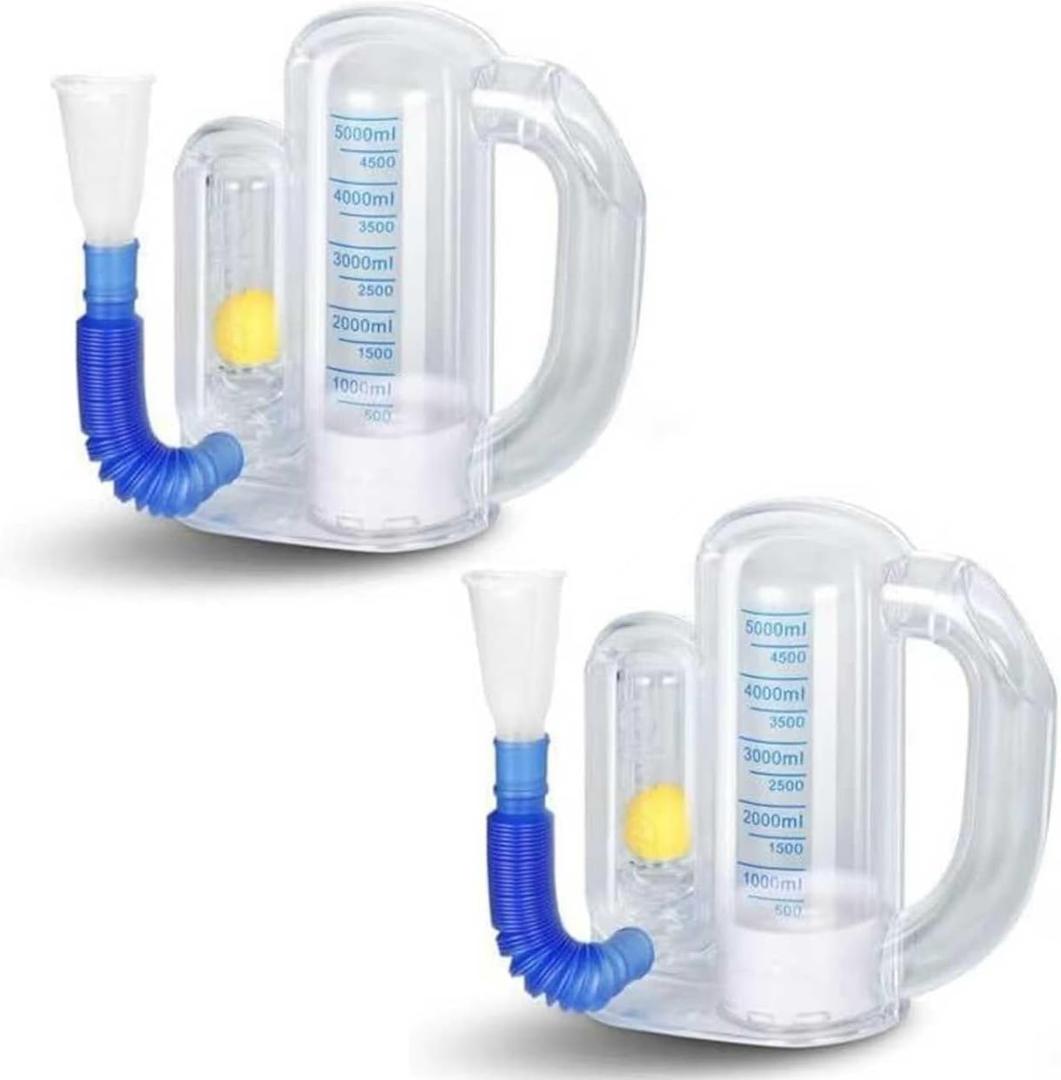 Flutter Valve Device for Lungs, Breathing Exercise Device for Lungs, Breathing Trainer, Natural Mucus Removal