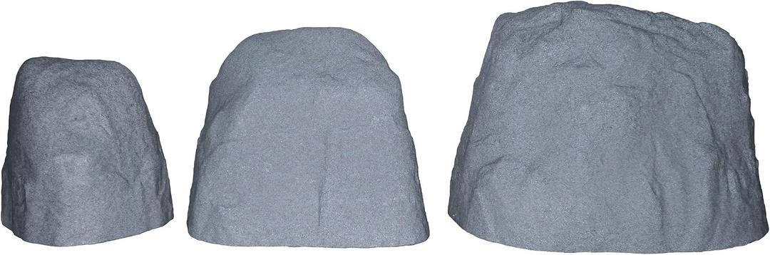 Emsco Group 2184 3 Piece Set-S/M/L-Granite Landscape Rock