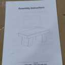 Tribesigns Round Coffee Table with Storage Space Metal Frame 2 Tier 80 x 80 x 45 cm Wood Grain Modern Living Room Center Table