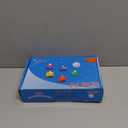 LANKER 500 PCS Blue Artificial Rose Petals with 24 PCS Bright Flickering Blue Flameless LED Tea Lights Candles (Blue Lights with Blue Rose Petals)