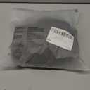 Women's Crew Neck Button Front Mini Dress Sleeveless Split Hem Work Business Casual Dresses Small