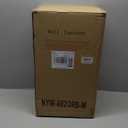 Large Outdoor Wall Light Lantern Sconce Anti-Rust Outdoor Wall Mount Light for Front Porch E12 Socket Patio Lighting Fixture with Water Rippled Glass for Garage(Oil Rubbed Bronze, 21.65 Inch Height)