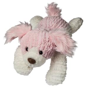 Mary Meyer Stuffed Animal Cozy Toes Soft Toy, 17-Inches, Pinky Puppy