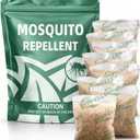 Mosquito Repellent Outdoor Patio, Backyard Mosquito Repellents, Mosquito Deterrent Indoor for Home, Mosquito Control for Door, Keep Mosquito Away from Garage, Last up to 2 Months-8 Pouches