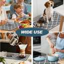 Dish Drying Mats for Kitchen Counter, Waterproof Coffee Mat for Countertop, Under Sink Mats, Coffee Bar Mat Accessories (16" x 21.6")