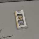 BIBS Pacifiers - Set of 2 | Colour Pacifier with Anatomical Nipple | BPA-Free Natural Rubber | Made in Denmark | Vanilla/Cloud, 0-6 Months