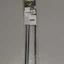 HOOSUN Garden Flag Stand,Premium Garden Flag Holder Pole Metal Powder-Coated Weather-Proof Paint with Graden Flag Clip and Spring Stoppers Without Flag Garden Decorations (Black)