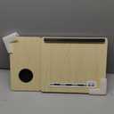 Laptop Bed Desk, Adjustable Lap Desk, Small Laptop Table with USB Charge Port, Desktop Card &Pen Slot, Cup Holder, Foldable Bed Tray Table for Couch Sofa Chair Floor Eating Working