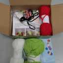 ALODNY Crochet Kit for Beginners,Christmas Crochet Kit for Beginners Adults,Knitting Kits Hooks Yarn Set with Step-by-Step Video Tutorials (Green)