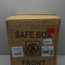 3.3 Cub Home Safe Fireproof Waterproof, Large Fire proof Safe Box with Fireproof Bag, Digital Keypad Key and Removable Shelf, Personal Security Safes for Home Money Jewellery Documents Valuables