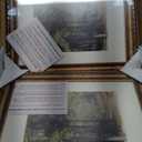 11x14 Gold Picture Frame, 2 Pack Ornate Vintage Picture Frames for Wall or Tabletop Display, 11 x 14 Photo Frame Gold with Real Glass, Display Poster 8x10 with Mat or 11x14 without Mat for Antique Déco