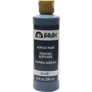 FolkArt Acrylic Paint in Assorted Colors (8 oz), , Navy Blue, 8 Fl Oz