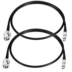 Superbat HDBNC SDI Cable SDI Male to HDBNC Male Cable Flexible Durable Belden 1855A, 75 Ohm, Support 3G/6G/12G-SDI Video, Broadcast-Grade for Cameras Monitors Switchers (2ft,2-Pack)