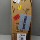 TONBUX Scooters for Kids 5-7, 2 Wheel Scooters with Cool Light Up Stem, Wheels, and Deck, 4 Level Adjustable Height Kick Scooter, Foldable and Lightweight Scooter for Kids 8-12, Blue