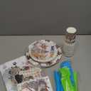 Cat Birthday Party Supplies for 20 Guests  Kitten Themed Birthday Decorations with Plates, Cups, Napkins, Banner, Hanging Swirls, Tablecloth, Cake Toppers and Cupcake Toppers for Cat Party (148PCS)