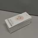 10 x Semi Cured Gel Nail Strips|Works with Any UV/LED Lamps|20 Pcs Gel Nail Stickers|Long-Lasting Two Weeks and Easy to Apply & Remove|White Winter