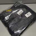 TBMPOY Women's Fleece Lined Jogger Pants Water Resistant Cargo Winter Hiking Sweatpants High Waisted Pockets Thermal Warm (Black, L)