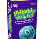 University Games Irritable Vowels Family Word Game with Electronic Device