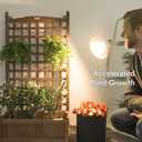 VIVOSUN Clamp Lamp Light with Detachable 8.5 Inch Aluminum Reflector up to 150 Watt E26 Socket (No Bulb Included), 6 Feet Cord, UL Listed, Pack of 2