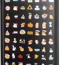 14x19 Pin Display Frame, Pin Collection Shadow Box, Wall Mount Pin Display Case, Enamel Pin Holder, Black