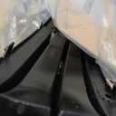 2Pcs Front Bumper Fog Light Cover Grilles Left and Right Side Replacement for A4 Regular Edition 2009-2012